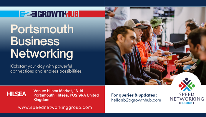 Portsmouth B2B Growth Hub Business Networking Event- 12th September 2025